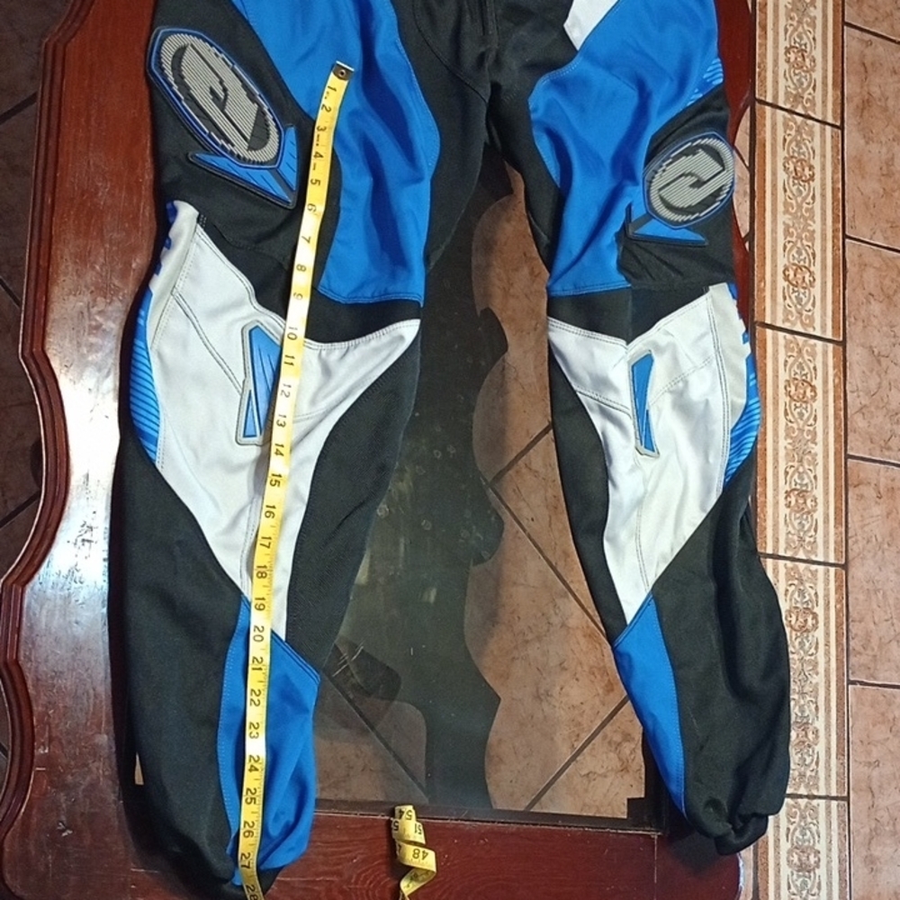 Answer Motocross Racing Riding Men's Black and Blue Pants - Picture 5 of 16